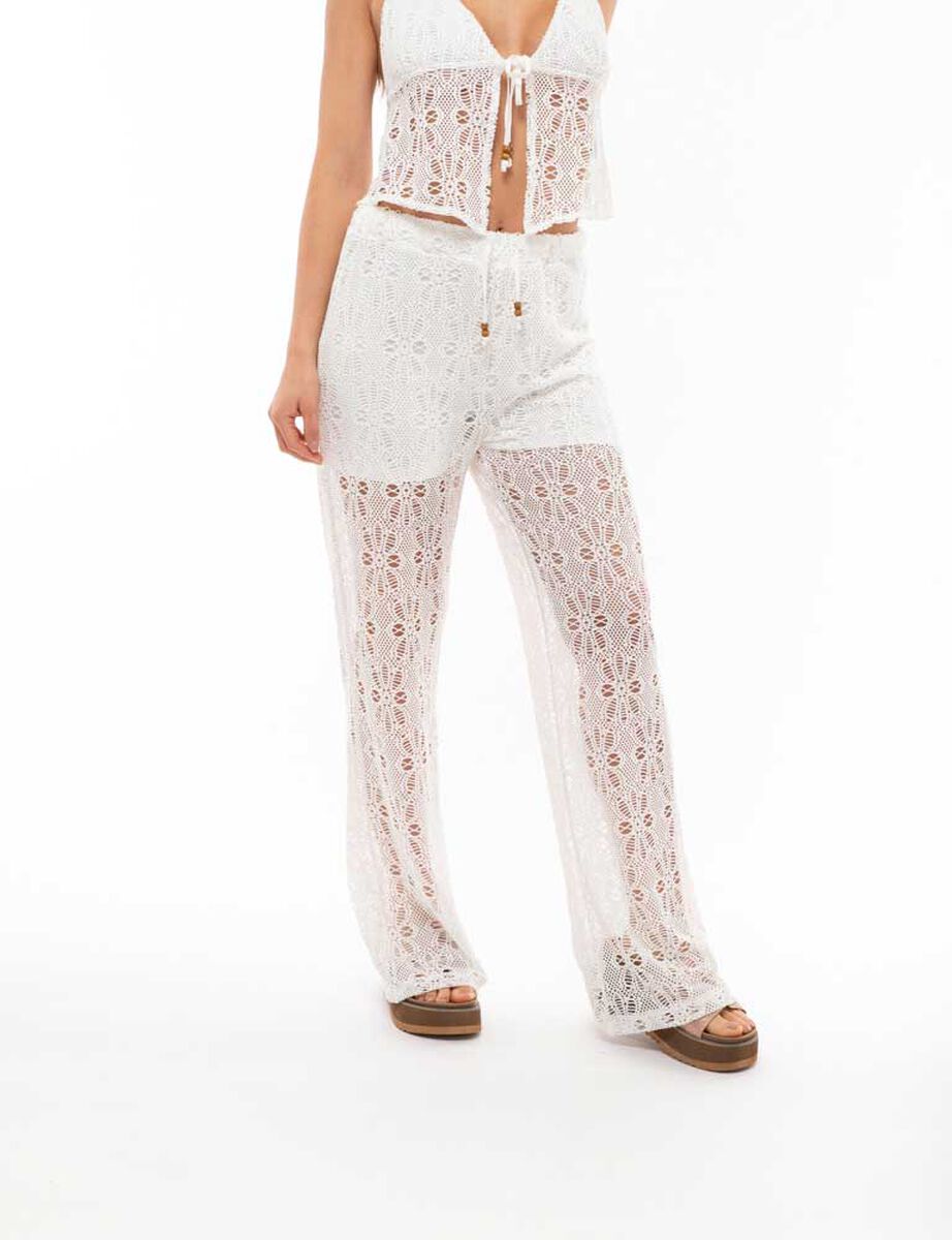 Pantalón Tejido Mujer Icono