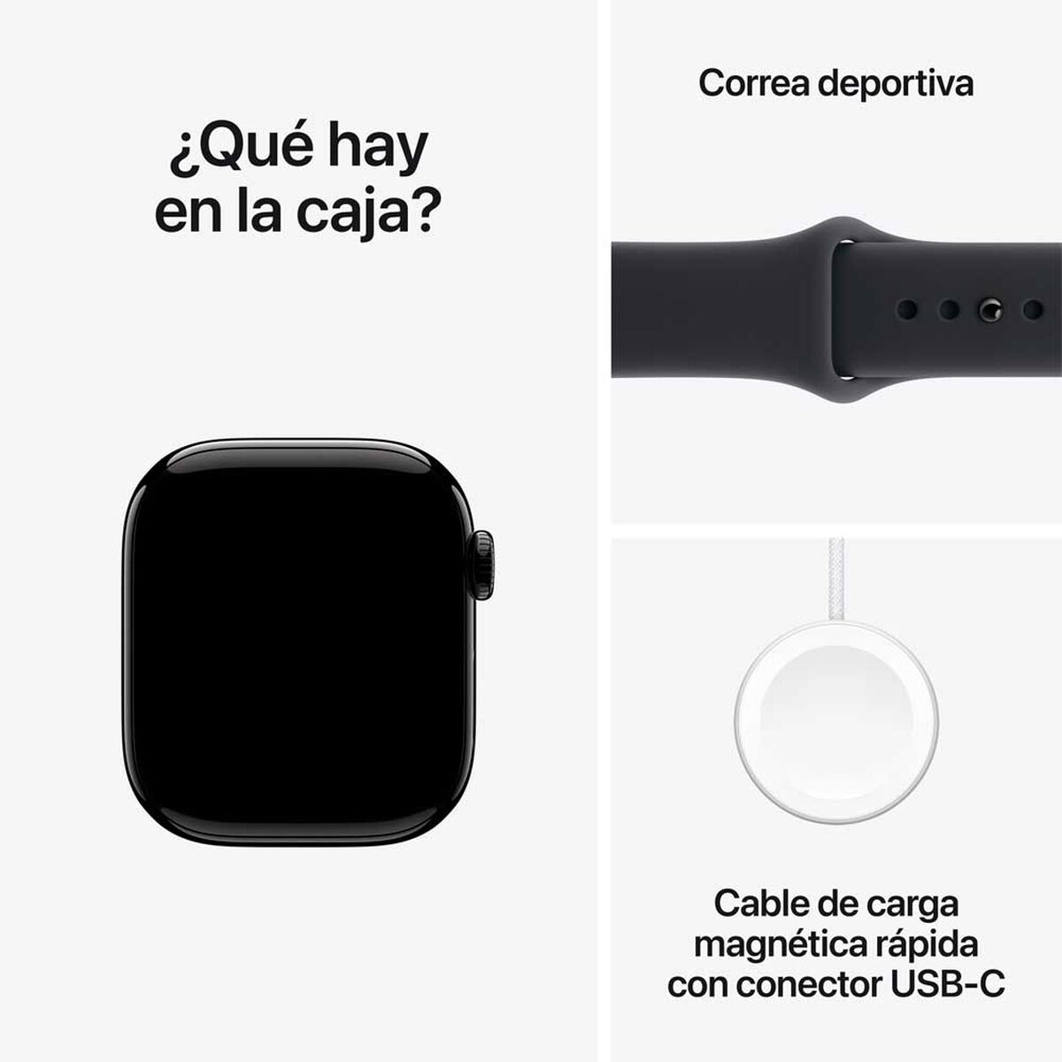 Smartwatch Apple Watch Series 11 42 mm S/M Jet Black