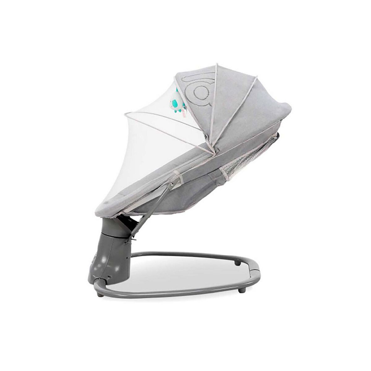 Silla Nido Baby Bouncer Rocker Khalo Grey Asalvo