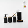 Set Accesorios de Baño Simplit Bambo Negro