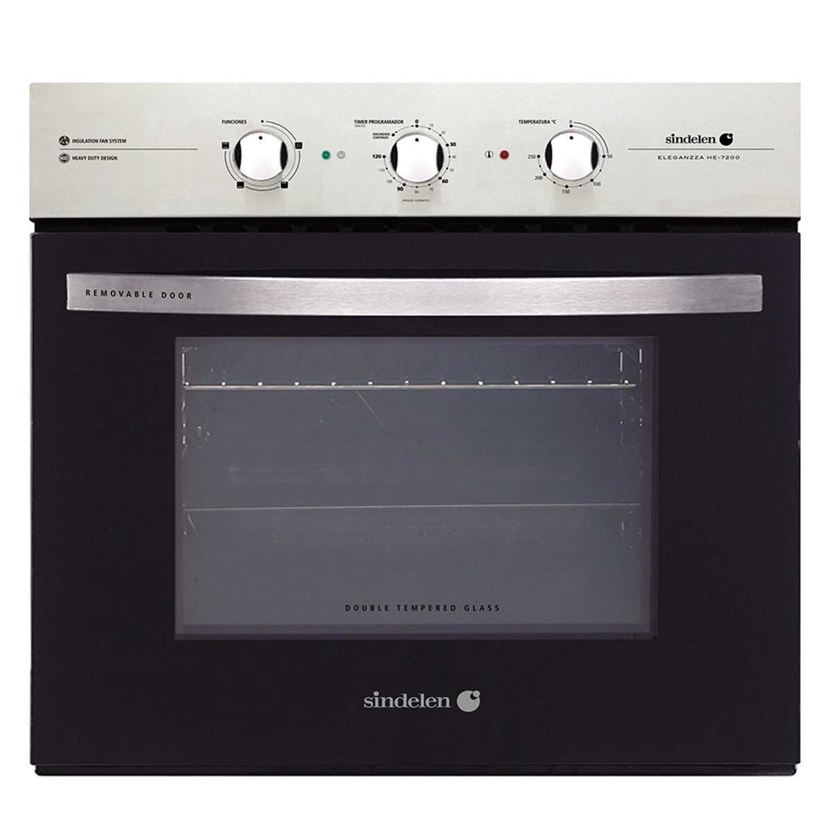 Kit de Cocina Sindelen Horno Empotrable HE720IN + Encimera CEG4600IN