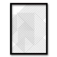 Cuadro Decorativo Retela Abstract Hip Lines Il 70 x 50 cm