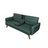 Casanova Sofá Cama Renata 3 cuerpos Verde Piedra 180x88CM