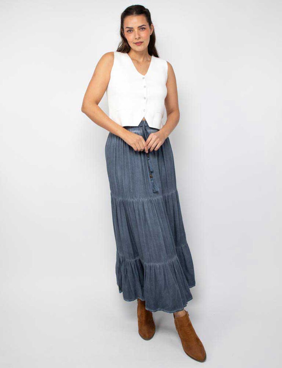 Blusa Lisa Sin Mangas Mujer Alma