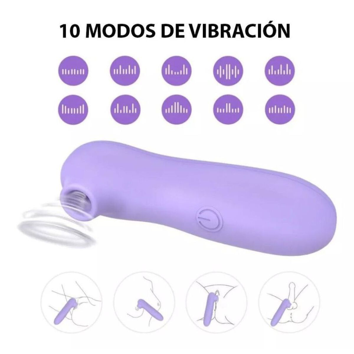 Succionador de Clítoris 10 Intensidades Winyi