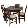 Set Comedor 4 Sillas + Arrimo