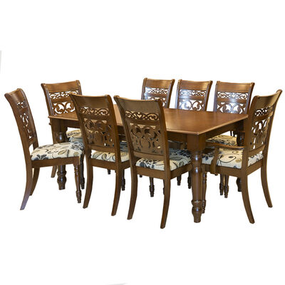 Juego de Comedor Dreams Barcelona 6 Sillas + 2 Sitiales