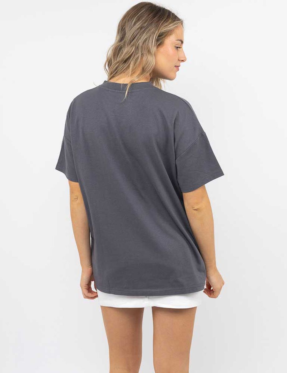 Polera Con Dibujos Animados Manga Corta Mujer Icono