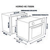 Kit Cocina Sindelen Campana CA-606NG + Horno Empotrable HE-7200IN + Encimera CEG-4610IN
