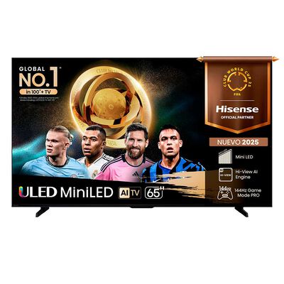 Imagen 1 del producto MINI LED Hisense 65U7QG 65"" Ultra HD 4K