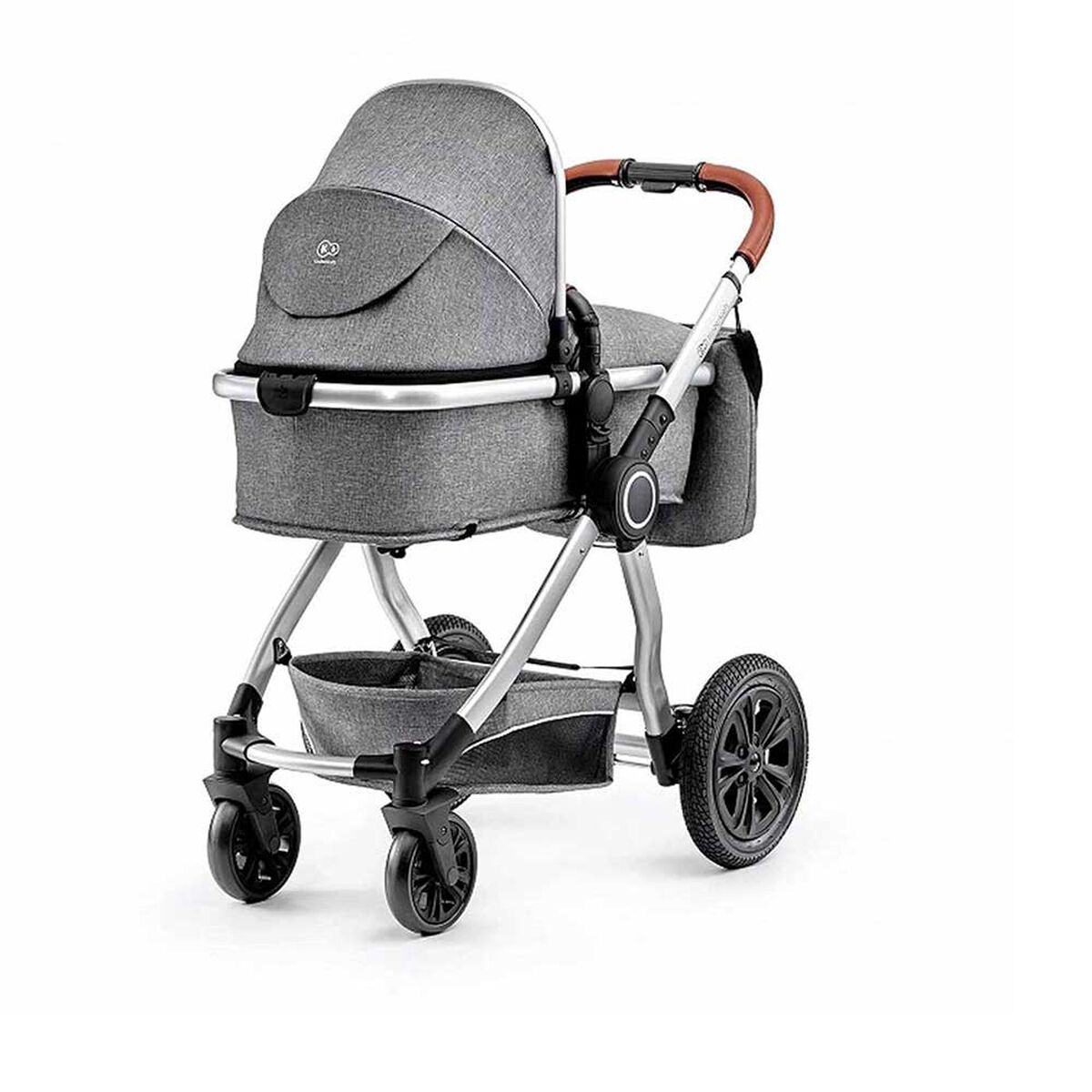 Coche de Paseo Veo 2 en 1 Gris Kinderkraft