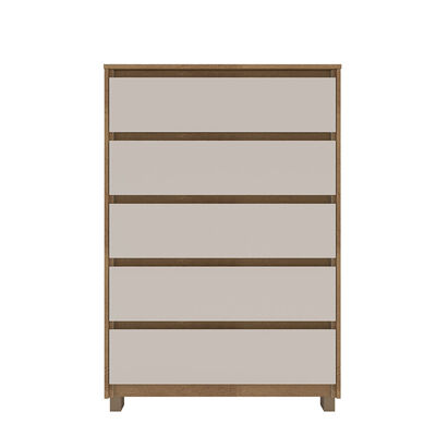 Imagen 2 del producto Cómoda Vekkahome Coimbra 5 Cajones Café