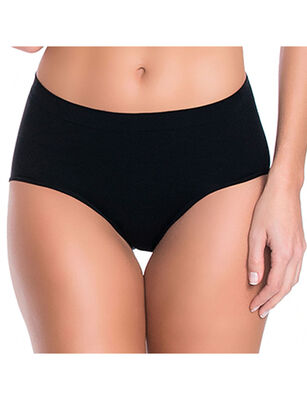 Imagen 2 del producto Pack 3 Calzones Cuadro Mujer Intime Negro, Multicolor