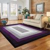 Alfombra Idetex Frize Carved Violeta 170 x 230 cm