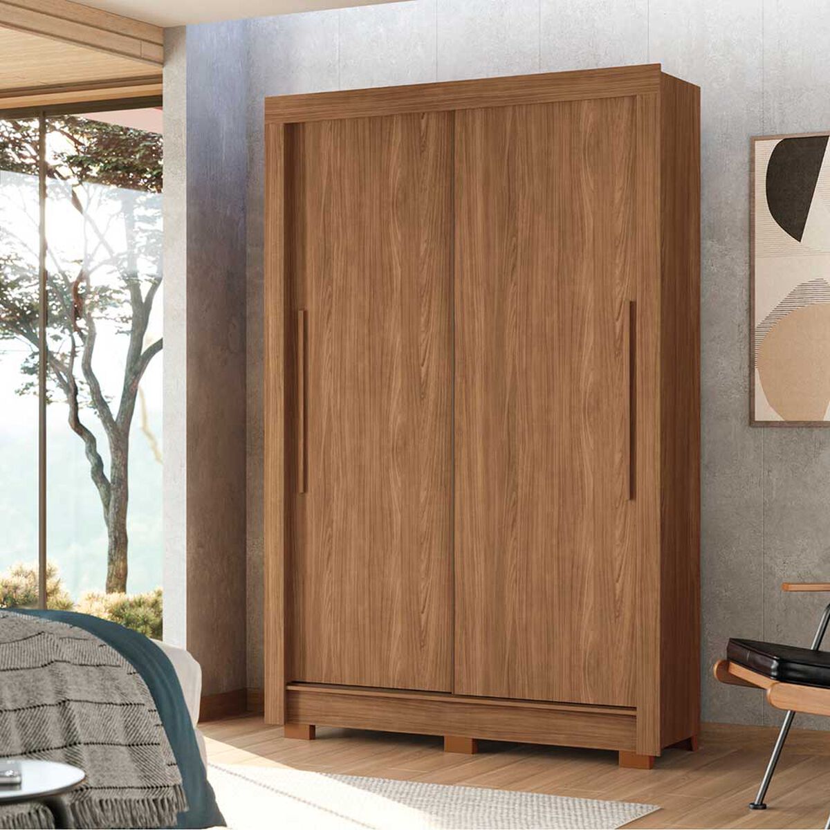 Clóset Onessta Lapasin 2 Puertas 2 Cajones Jatoba