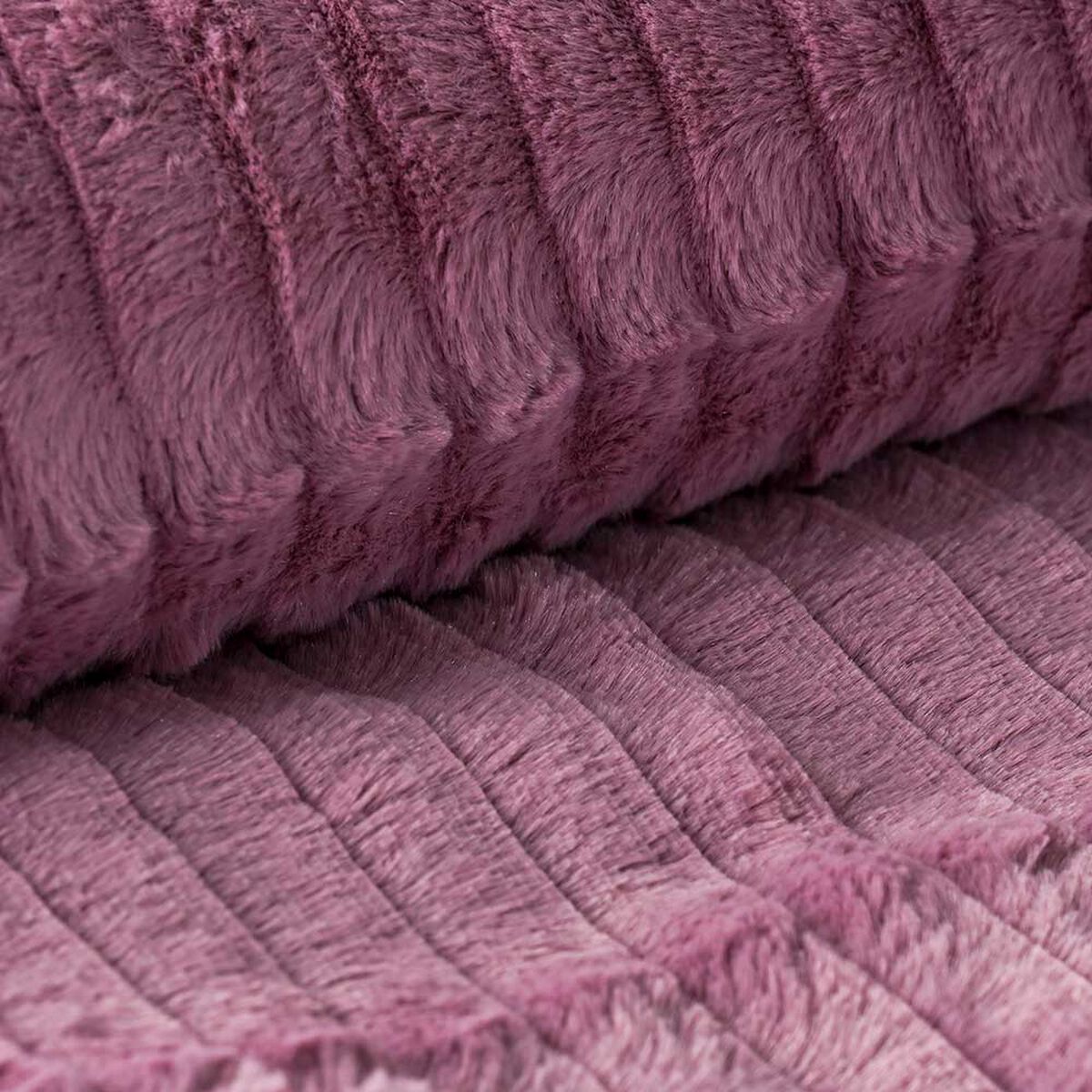 Manta American Family Piel Tangle Malva 127x152 cm