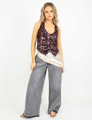 Imagen 2 del producto Blazer Gillet Mujer Icono Burdeo