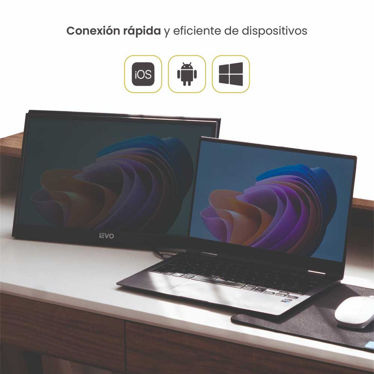 Monitor Portátil Levo ViewGo 15,6" FHD