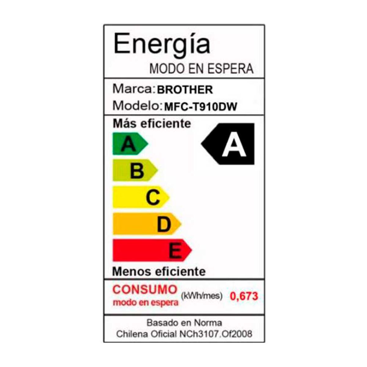Multifuncional Brother Tinta Continua MFC-T910DW WiFi