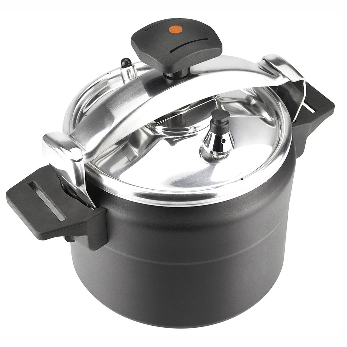 Olla a Presión Aluminio Marmicoc Black 6 Lt