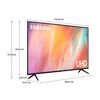 LED 50" Samsung UN50AU7090GX Smart TV 4K UHD