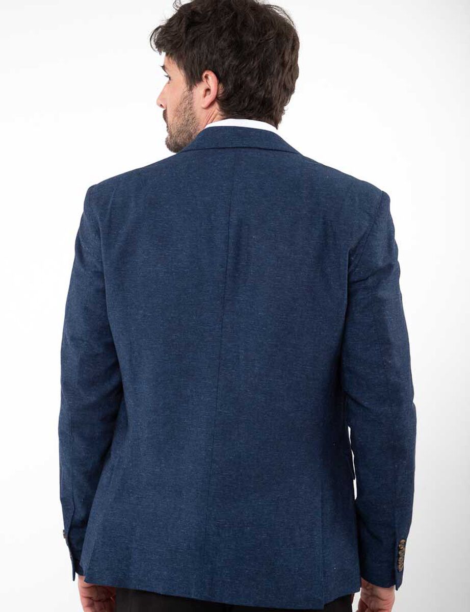 Vest&oacute;n Lino Regular Hombre Zibel