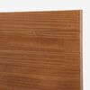 Cama Europea Rosen 1,5 Plazas Ergo T + Respaldo Tabor Café