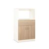 Mueble de Cocina Auxiliar Stanford 2 Puertas 1 Repisa 1 Cajón Bicolor