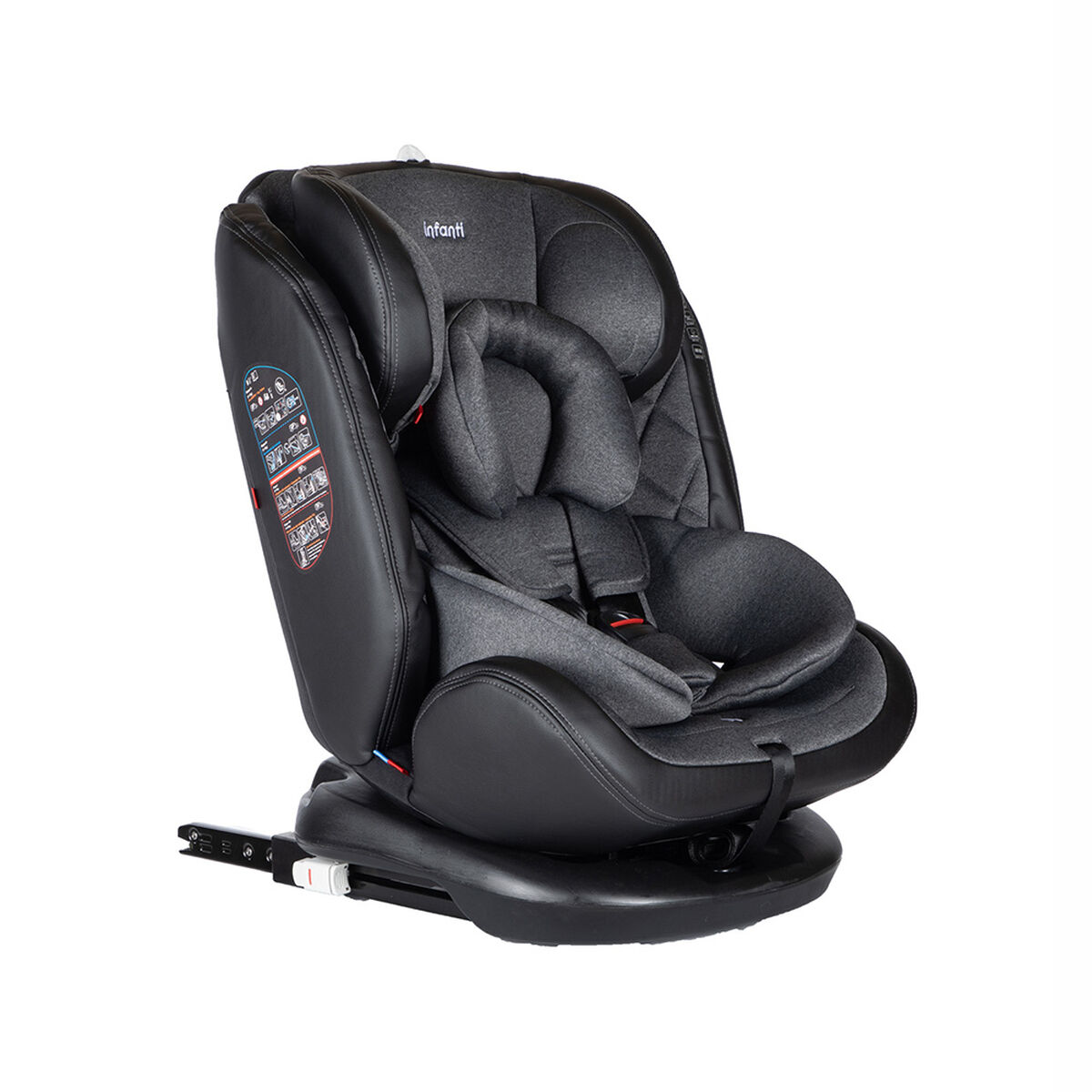 Silla de Auto Convertible I-Giro 360  Dark Grey