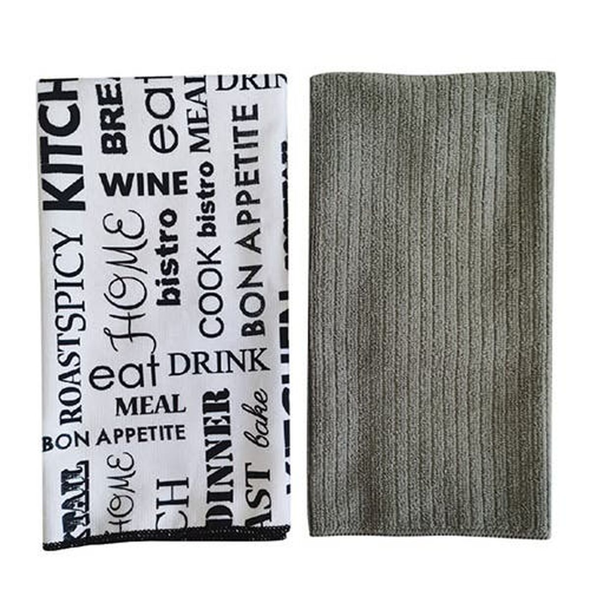 Pack 2 Paños de Cocina Casa Linda Kitchen 40 x 60 cm