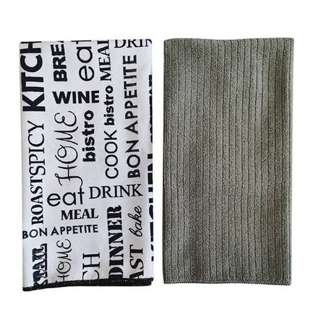 Pack 2 Paños de Cocina Casa Linda Kitchen 40 x 60 cm