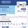 Máquina de Coser Doméstica Brother XB-2500