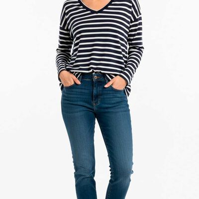 Sweater Mujer Portman Club Azul, Cafe, Gris, Negro