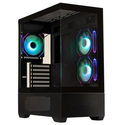Imagen 1 del producto Gabinete BitFenix/ ​​Ceto Cubi ATX/ 3 Ventiladores/ Negro