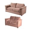 Juego de Living Latam Home Ancona 3 Cuerpos + Sof&aacute; 2 Cuerpos Beige