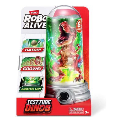 Dinosaurio en Tubo de Ensayo con LED Serie 1 Robo Alive