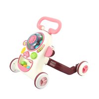 Caminador 2 en 1 Rosado Bebesit