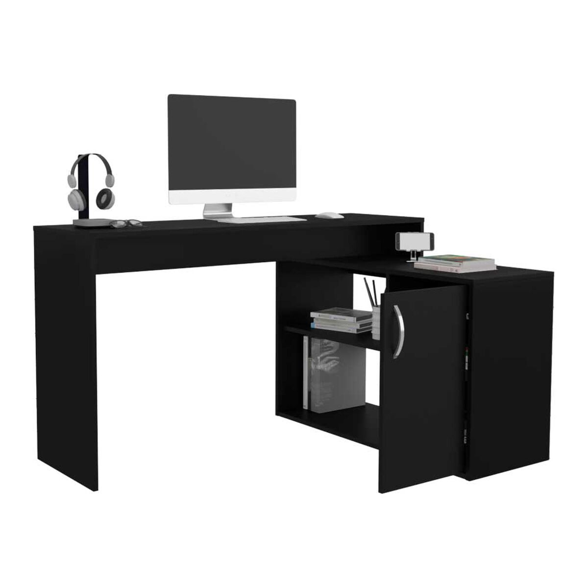 Escritorio Tuhome Axis Eco Melamina Wengue&nbsp;