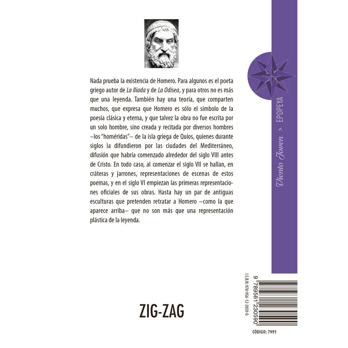 Libro La Iliada Homero Zig-Zag