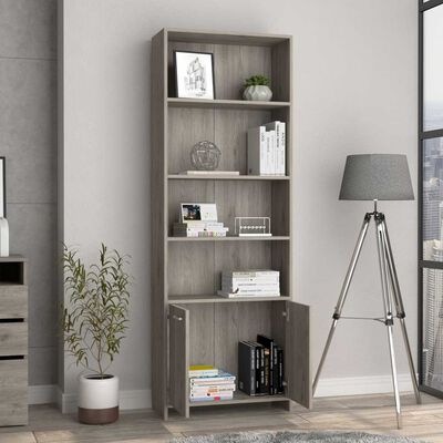 Imagen 2 del producto Biblioteca TuHome Lisa 1 Puertas Ceniza