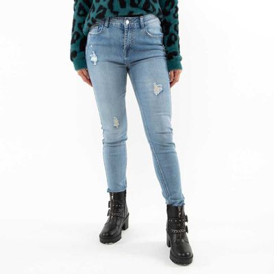 Jeans Skinny Push Up  Mujer Fiorucci
