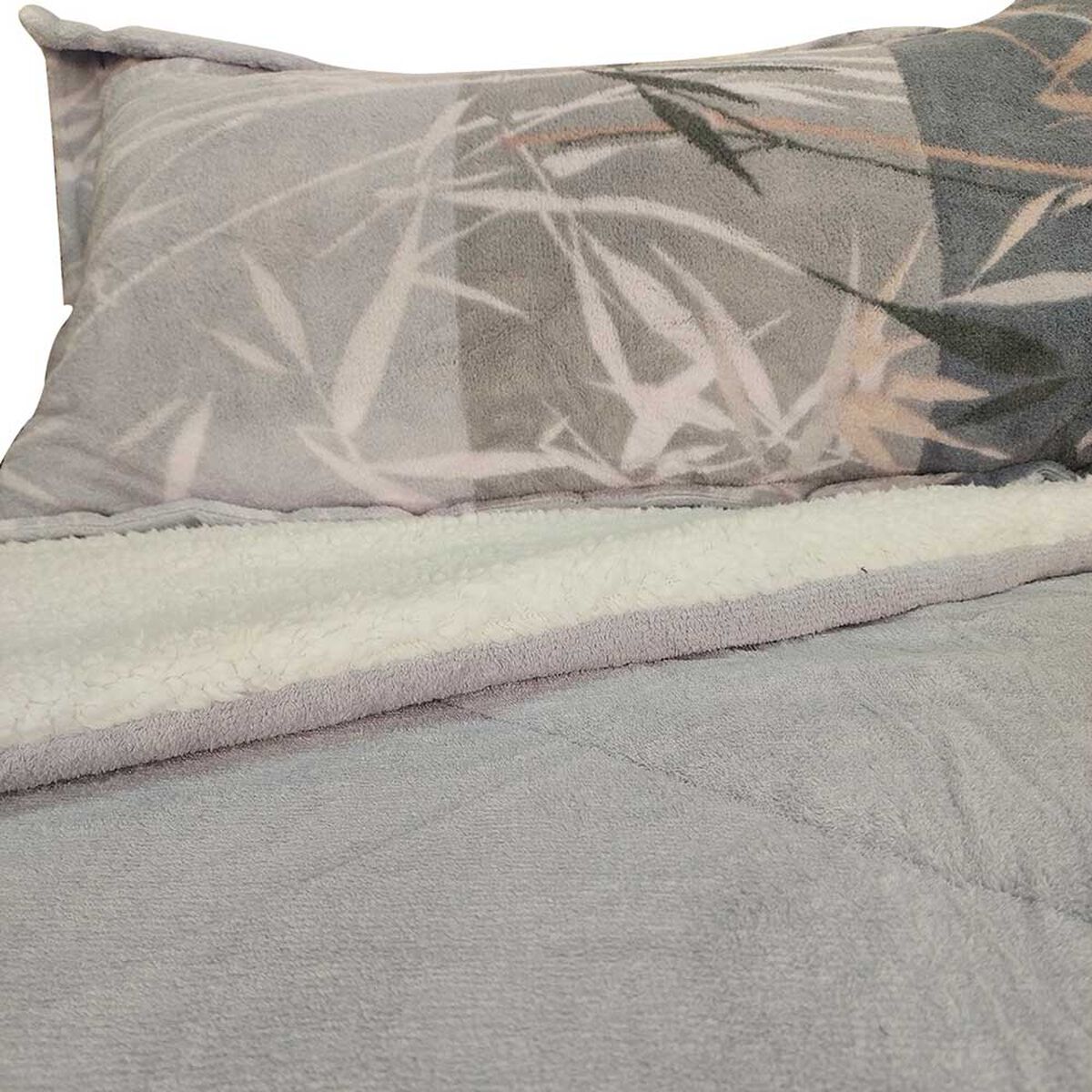 Plumón Coral Estampado Illusions 1,5 Plazas Bamboo