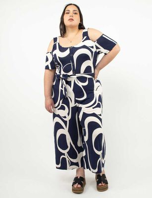 Imagen 2 del producto Enterito Largo Manga Corta Mujer Extralindas Azul, Color-1, Negro