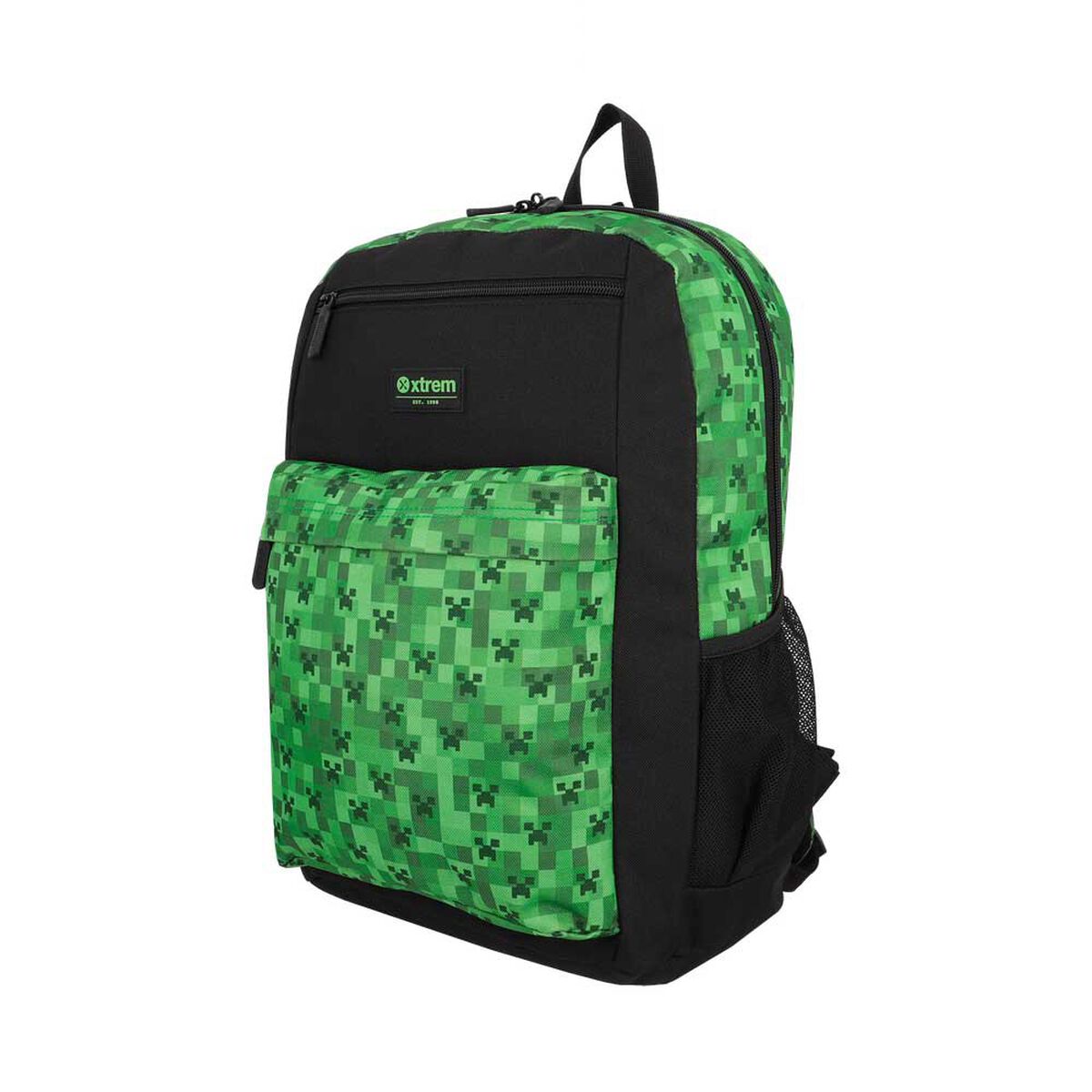 Megapack 6XT Mochila Ni&ntilde;o Xtrem Pixels Verde