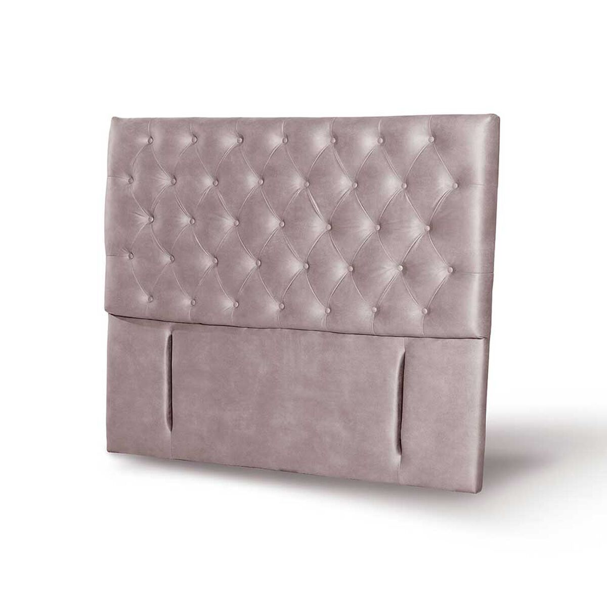 Respaldo Latam Home King Florencia Cuero Gris