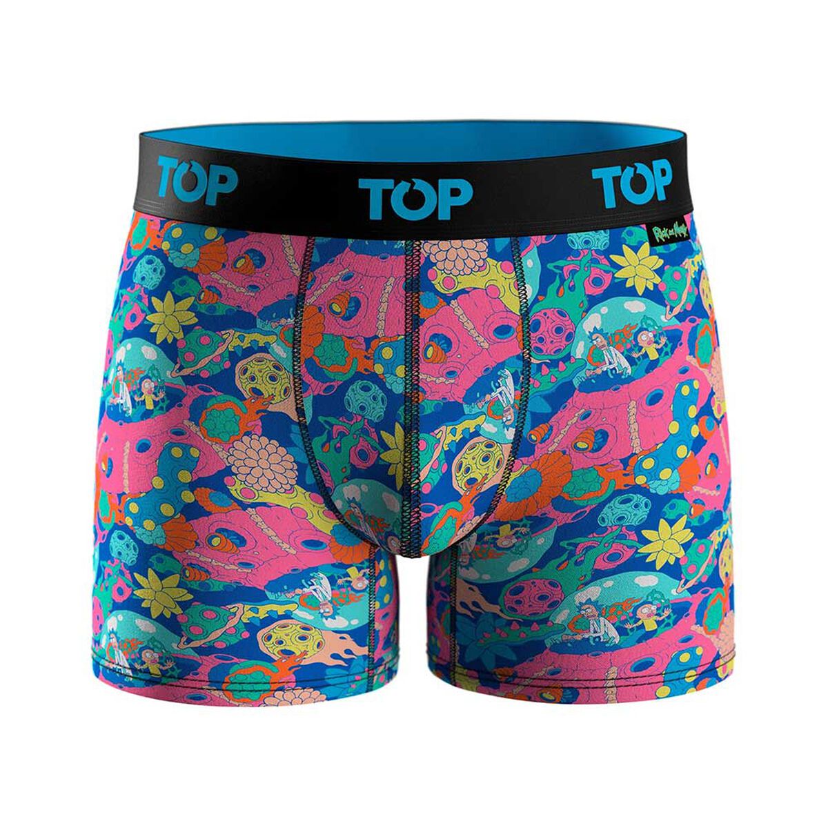 Pack 3 B&oacute;xer Medio Rick and Morty Hombre Top