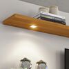 Panel TV Home Mobili Silver Hasta 60" Blanco Off Café