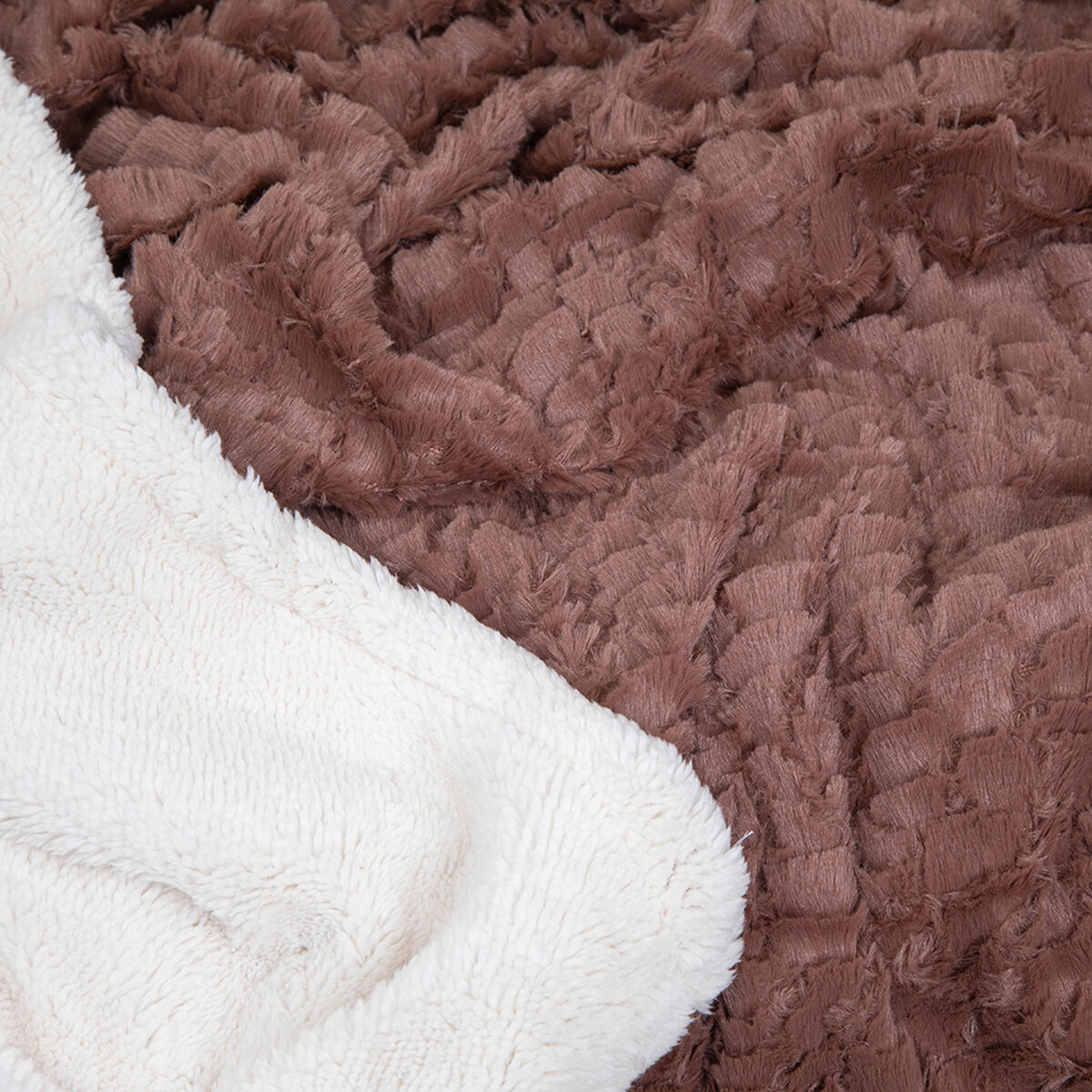 Manta de Poli&eacute;ster Doral 1 Plaza Deluxe Caf&eacute;