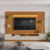 Home TV Di Poretti Design Ouro TV Hasta 75" Caf&eacute; Claro