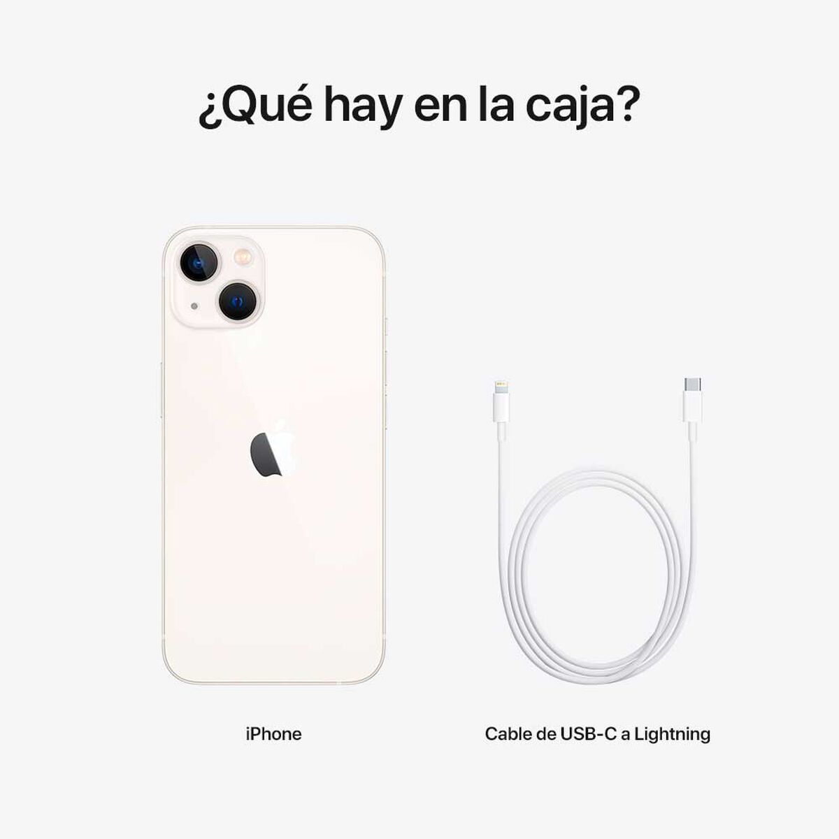 Celular Apple iPhone 13 128GB 6,1" Starlight Liberado